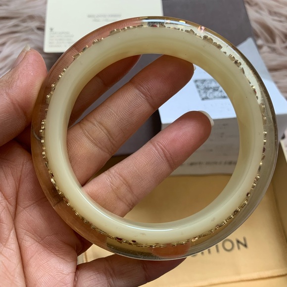 Authentic Louis Vuitton Inclusion Bangle Bracelet - Picture 5 of 11